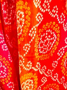 Libas Anarkali Kurta With Bandhani Print