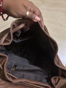 Woven Tapestry Tote Bag &amp; Small Backpack