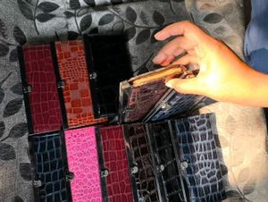 Stylish Crocodile Wallets (set of 9)