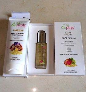 Ubtan Facewash & IDEAL BRIGHT FACE SERUM