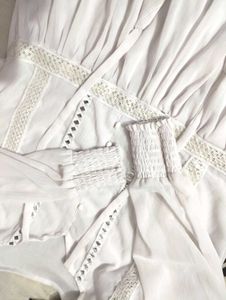 M Size White Short Kurti