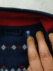 Cute Patterned Fleece Jacket