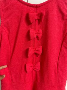 Cute Sleeveless Pink Dress🩷