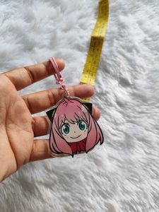 Anime Spy X Family Anya Forger Acrylic keychain