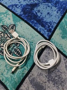 White USB Charging Cables