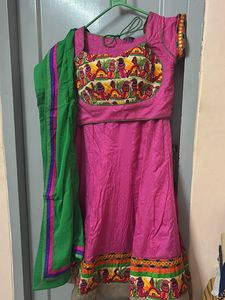 Pink Ghaghra Choli