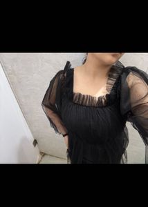 Combo of ruffle top and tshirt