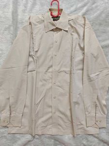 Dynasty Beige Formal Shirt | 40