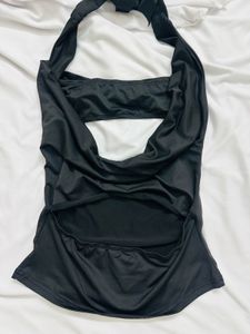 Sexy Black Halter Top