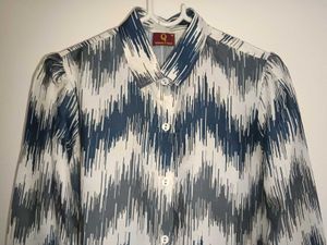 BRANDED- Elegant Kurta Set with Collar and buttons