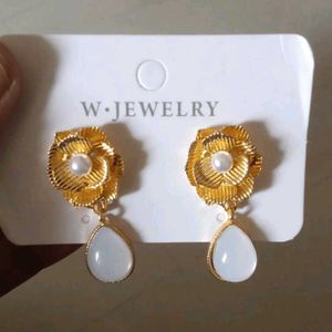 Floral Drop Earrings