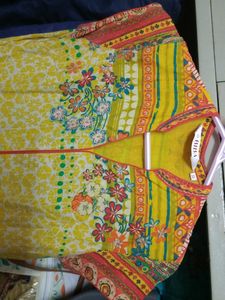 Yellow Floral Dress
