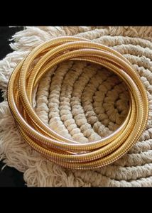 Spiral Bangles- Gold