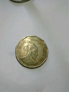 2 Rupees CHATRAPATI SHIVAJI 1999 Coin
