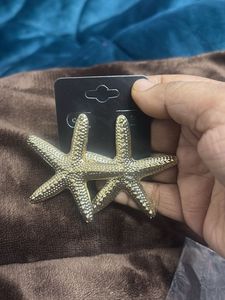 Starfish Statement Earrings