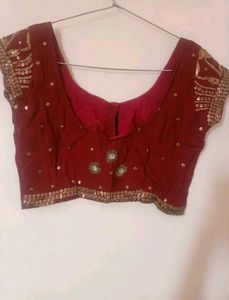 Heavy Embroidered Saree