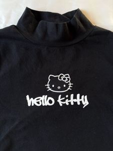 Forever21 Hello Kitty Black Bodysuit