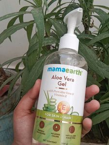 Mamaearth Alovera Gel For Skin And Hair