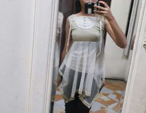 White Fairy Dress Top