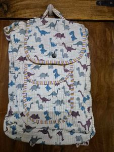 New Handblock Quilted Backpack For Kids
