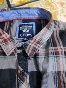 Checked Shirt 10 Yrs Boys
