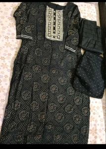 XL KURTI SET WITH DUPATTA