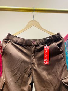 Brown Cargo Pants