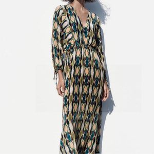 Zara Limited Edition Floral Dress From New York