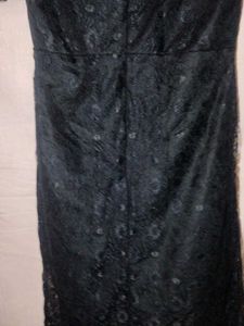 Elegant Black Lace Dress