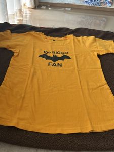 Yellow T-shirt for boy age 8 to 10