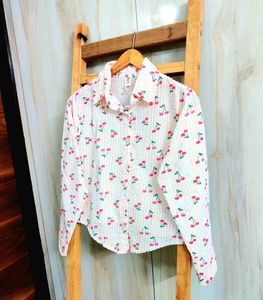 Cotton Printed Shirt Size-36