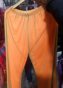 Gradient Green Orange Mix Trouser Pants