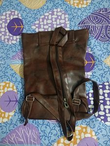 Brown Bagpack