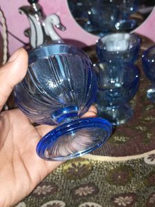 Kanch Ke Gilas 5 Pieces