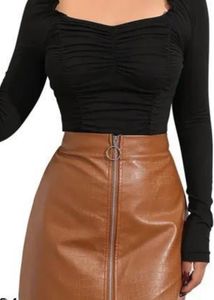 stripped long sleeve sweetheart neck top