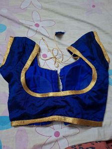 Elegant Blue Blouse