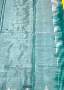 Ramar Blue Soft Silk Saree
