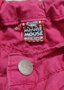 Pink Cotton Shorts