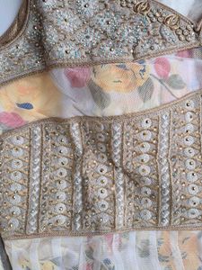 Floral Embellished Anarkali Salwar Kameez