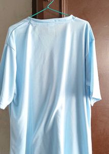 Light Blue T-Shirt in pure cotton