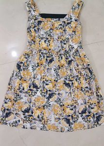 Mini Dress With Cutout Back