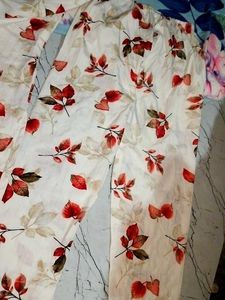 Kurti Pant Set With Balloon Sleeve