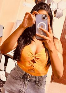 ZARA Cut -Out  Bodysuit Orange- Green Size S