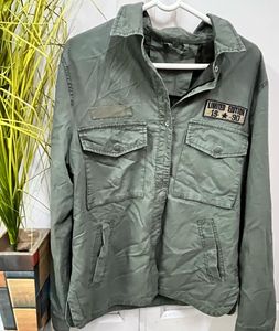 Olive Green Utility Jacket
