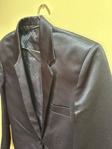 Black Wedding/ Party Blazer with cover