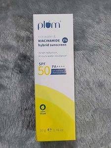 Plum Rice Water Hybrid Sunscreen