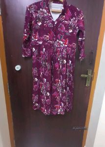 Floral Print Midi Dress