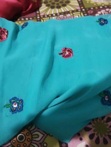 Elegant Georgette Saree