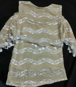 Lace Cold Shoulder Dress