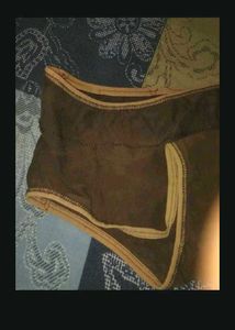 Comfortable Brown &amp; Pink Lace Trim Panties
